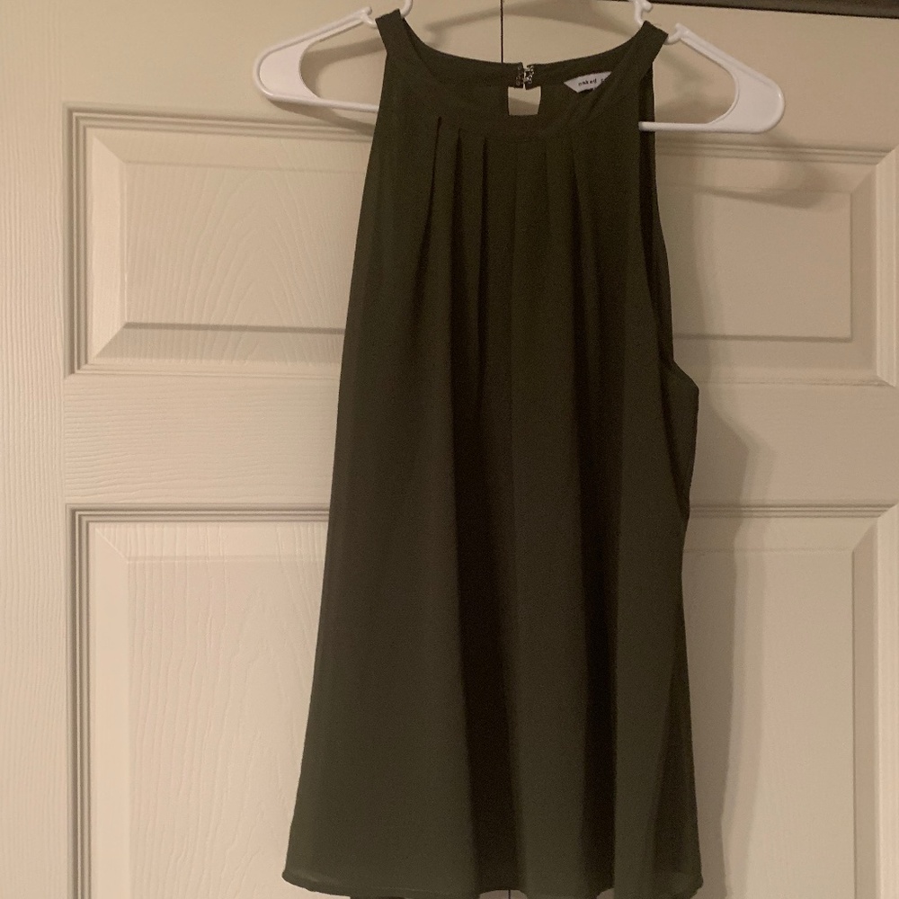 Olive green tank